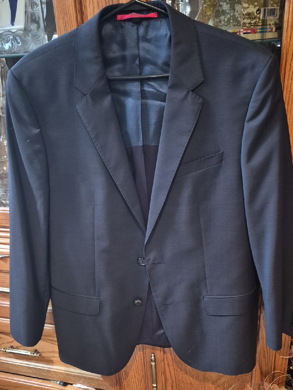 Hugo Boss Navy Blue Two-Button Men's Blazer